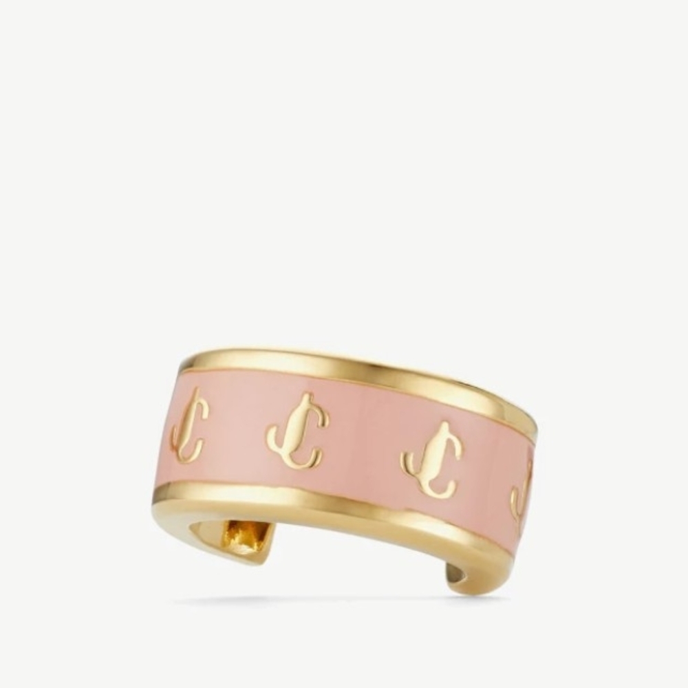 Jimmy Choo Single JC Ear Cuff - Picture 3 of 11